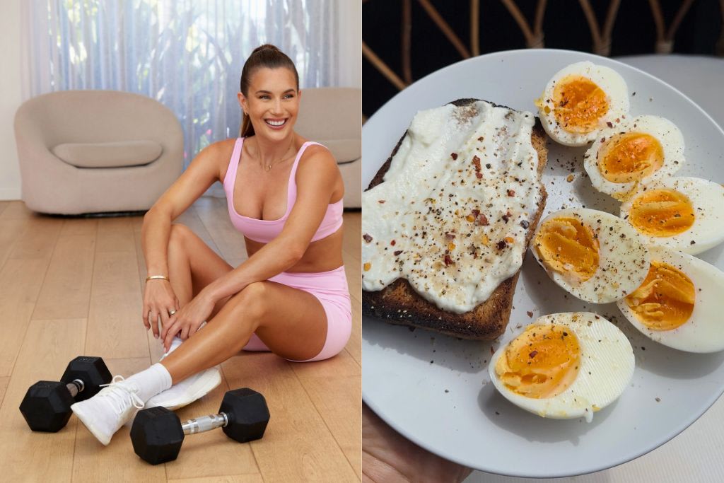 Katie Martin's high protein breakfast 