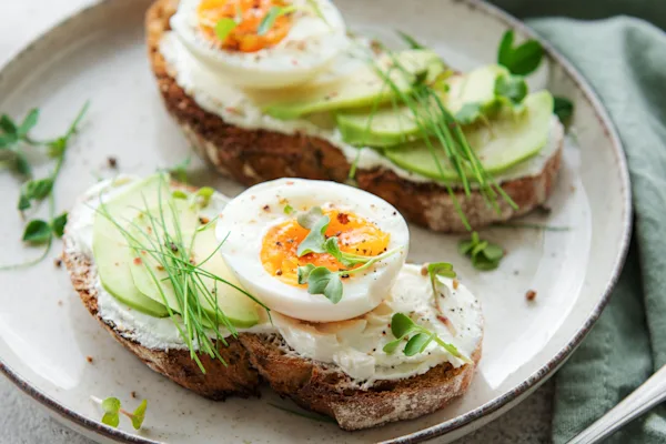 Eggs on toast