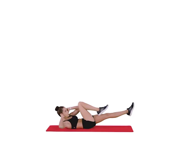 Exercise: Ab Bike & Toe Tap - Kayla Itsines