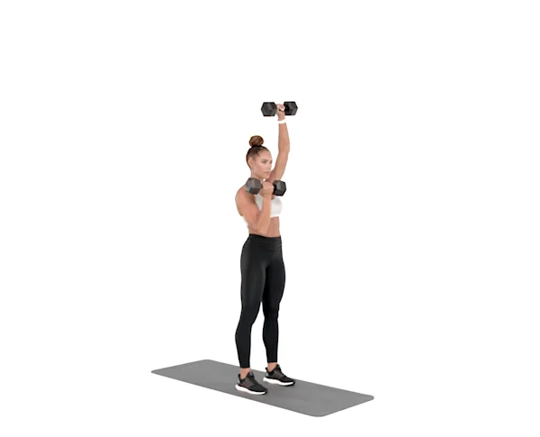 Exercise: Alternating Arnold Press - Kelsey Wells